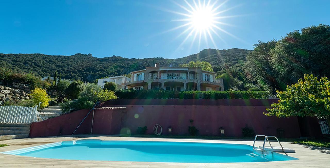 Dans l'arriere pays Rez de chaussé de Villa Tout frais compris Sartène Exterior foto